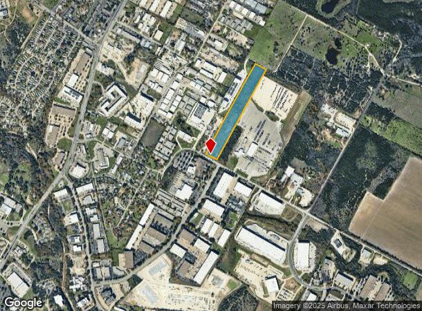2020 Ferguson Ln, Austin, TX Parcel Map