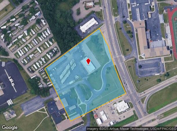  1837 Harshman Rd, Dayton, OH Parcel Map