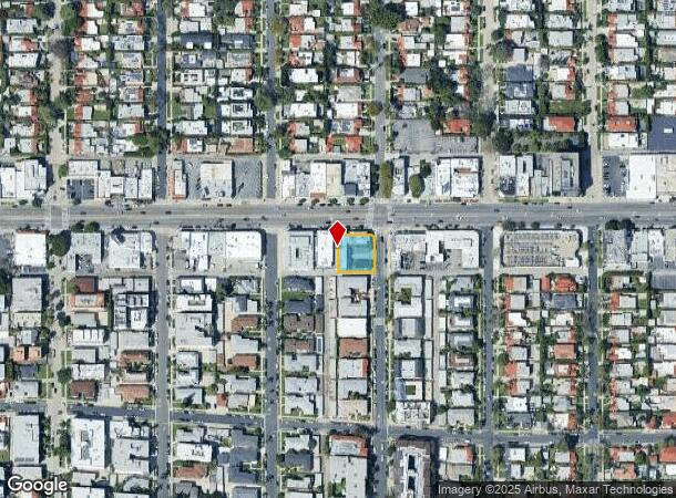  8300-8304 Beverly Blvd, Los Angeles, CA Parcel Map