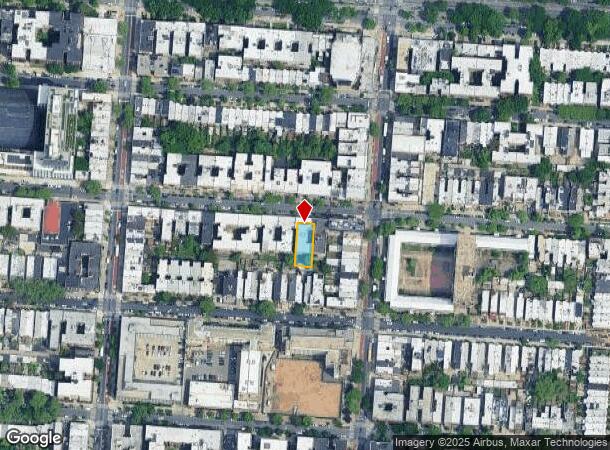  1180 President St, Brooklyn, NY Parcel Map