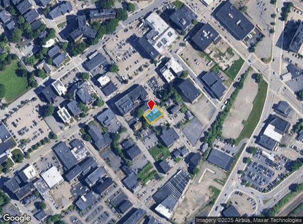  7 Sycamore St, Worcester, MA Parcel Map