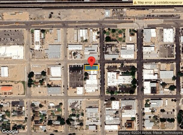  202 Santa Fe Ave, La Junta, CO Parcel Map