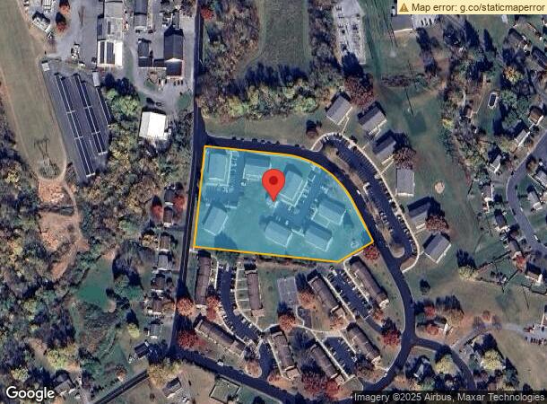  2110 Oak Hollow Dr, Columbia, PA Parcel Map