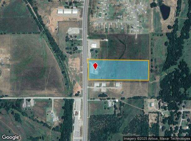  10165 N Harrison, Shawnee, OK Parcel Map