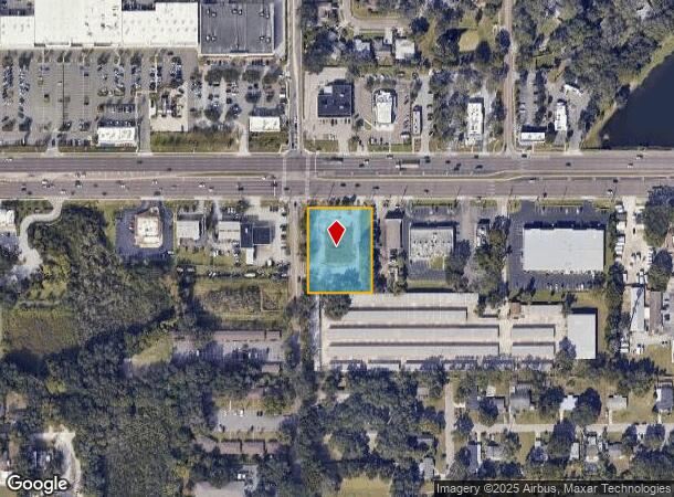  1449 W Brandon Blvd, Brandon, FL Parcel Map