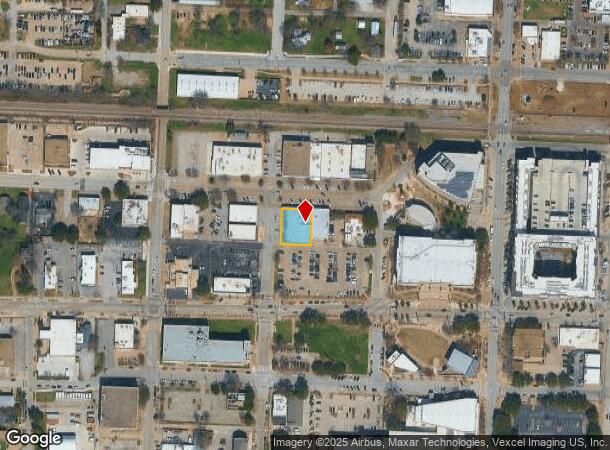 222 W Main St, Crowley, TX Parcel Map