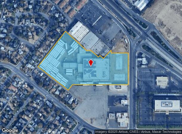  3201 F St, Bakersfield, CA Parcel Map