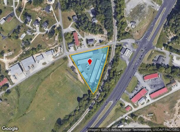 8203 Meade Springer Rd, Ashland, KY Parcel Map