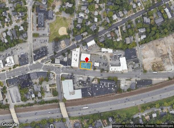  1235 Washington St, West Newton, MA Parcel Map