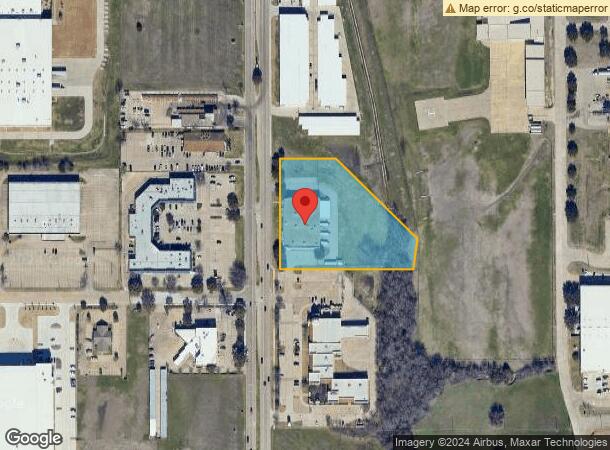  2100 N Hampton Rd, Desoto, TX Parcel Map