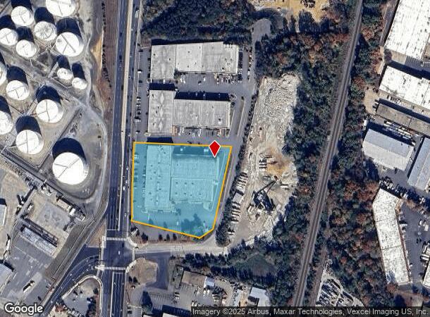  8198 Terminal Rd, Lorton, VA Parcel Map