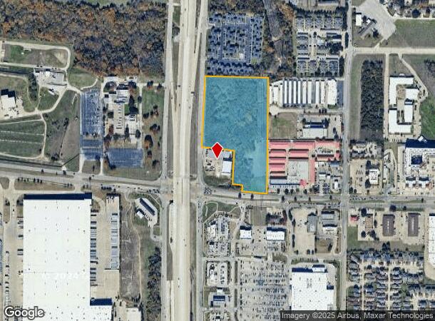  1200 W Pioneer Pkwy, Grand Prairie, TX Parcel Map