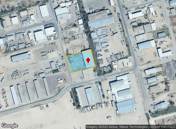 16 W Industrial Loop, Midland, TX Parcel Map
