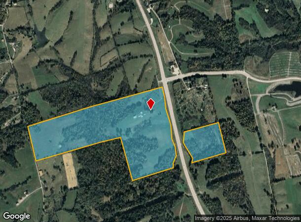 525 Zalla Ln, Sanders, KY Parcel Map