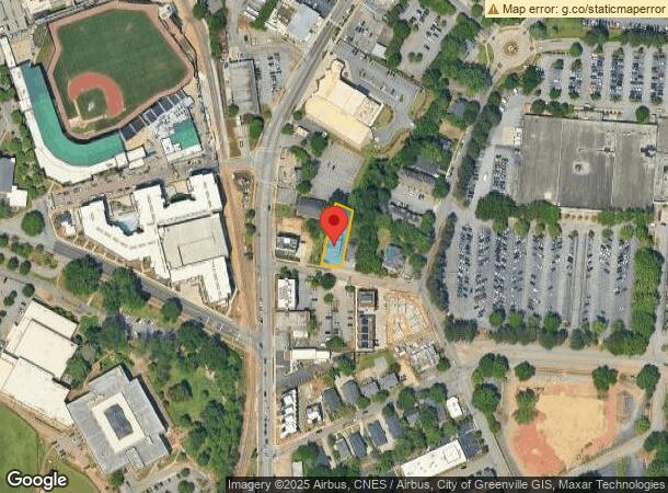  7 Bradshaw St, Greenville, SC Parcel Map