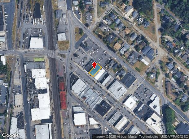 558 N Market Blvd, Chehalis, WA Parcel Map
