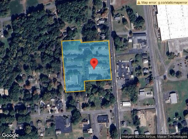  2727 N Main Ave, Newton, NC Parcel Map