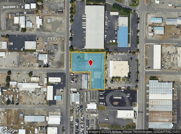 1118 N Howe Rd, Spokane Valley, WA Parcel Map