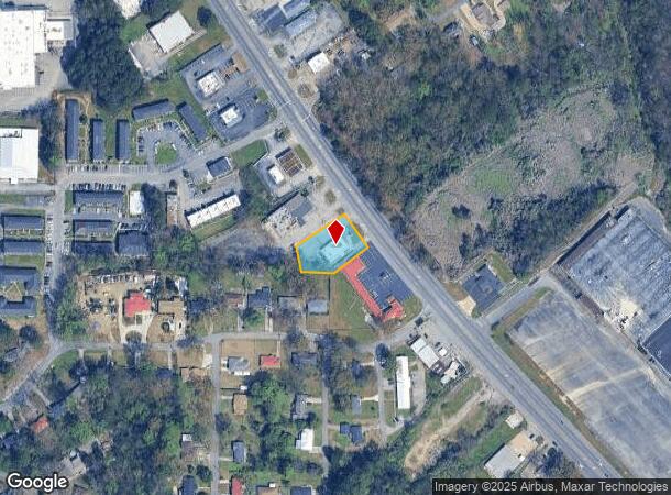  1080 Forestdale Blvd, Birmingham, AL Parcel Map