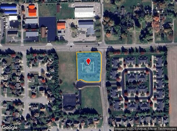  5975 E 25Th St, Columbus, IN Parcel Map