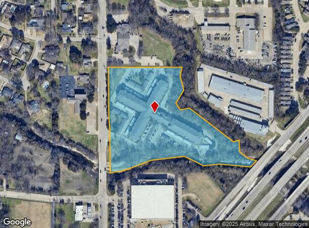  1600 S Main St, Duncanville, TX Parcel Map