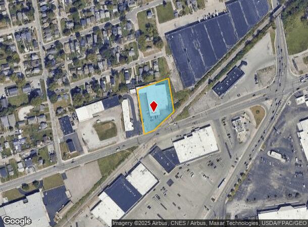 1516 W Mound St, Columbus, OH Parcel Map