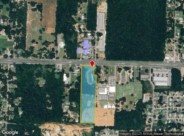  5593 Highway 90, Milton, FL Parcel Map