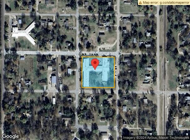  407 N Locust St, Peabody, KS Parcel Map