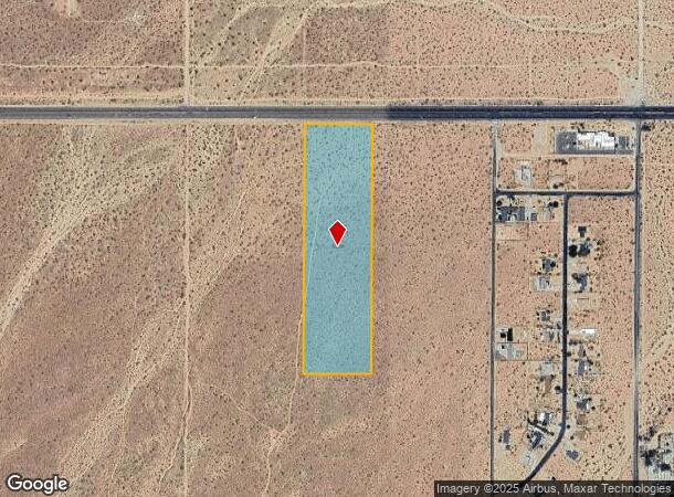 29 Palms Hwy, Joshua Tree, CA Parcel Map