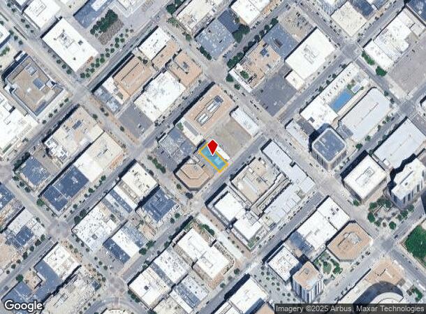 1623 Blake St, Denver, CO Parcel Map