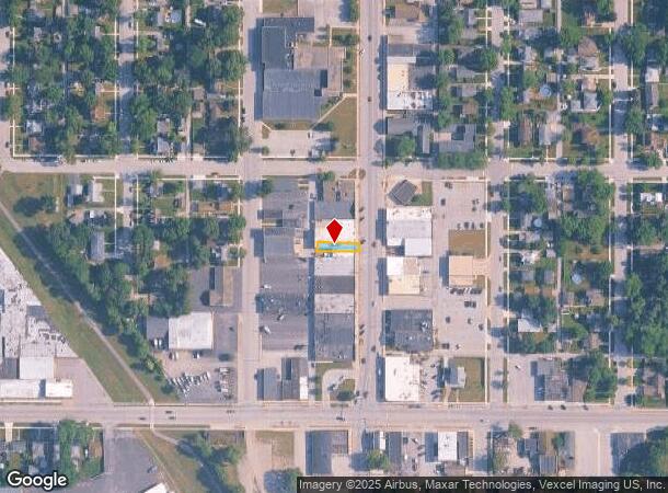  132 N Broad St, Griffith, IN Parcel Map