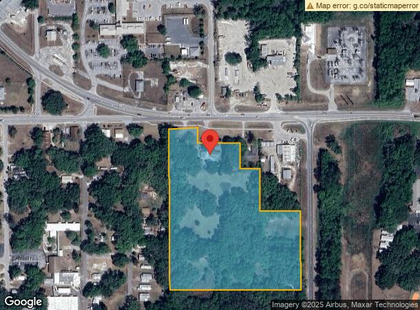  1572 E Jefferson St, Brooksville, FL Parcel Map