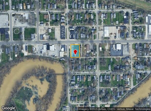  1327 W Main St, Fort Wayne, IN Parcel Map