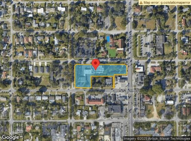  1550 N Krome Ave, Homestead, FL Parcel Map