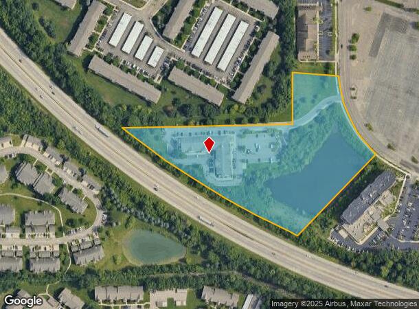 1501 Briarwood Cir, Ann Arbor, MI Parcel Map