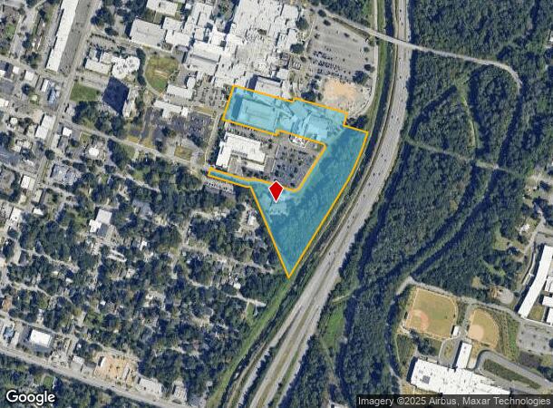  1300 E 66Th St, Savannah, GA Parcel Map