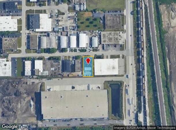  104 Gateway Rd, Bensenville, IL Parcel Map