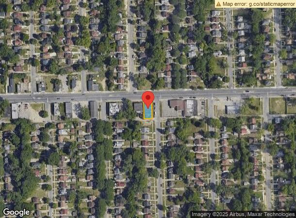  16001 Schoolcraft St, Detroit, MI Parcel Map