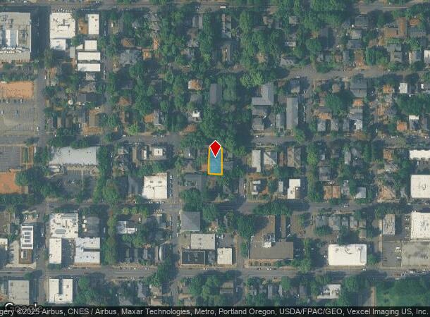 1626 Se Alder St, Portland, OR Parcel Map