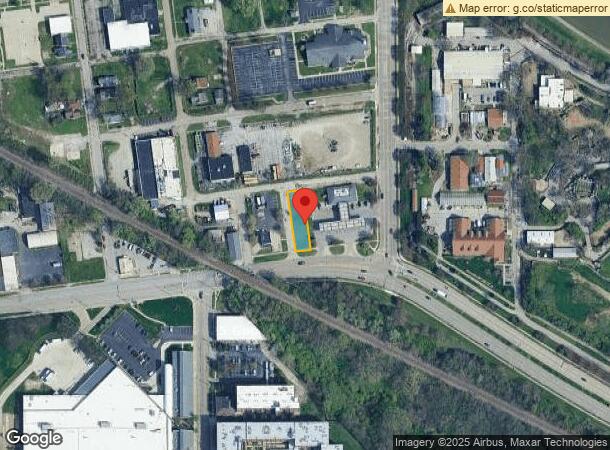  1422 W Washington St, Indianapolis, IN Parcel Map