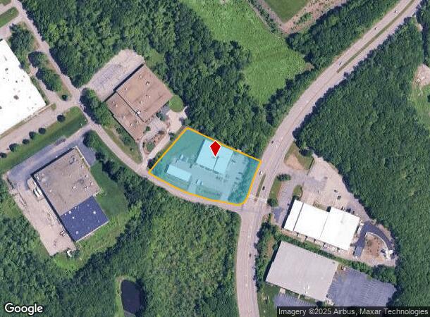  2 Coppage Dr, Worcester, MA Parcel Map