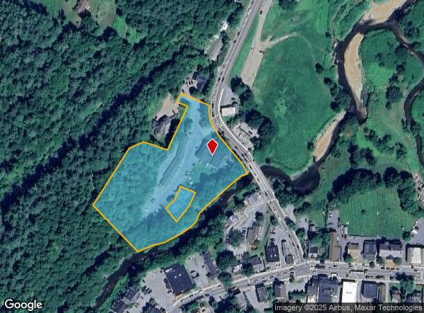 123 Mountain Rd, Stowe, VT Parcel Map