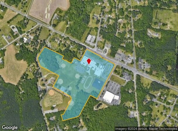  2551 New Market Rd, Henrico, VA Parcel Map