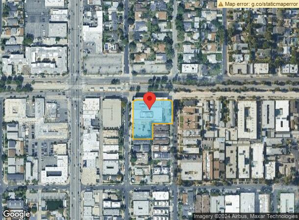  12020 Chandler Blvd, Valley Village, CA Parcel Map