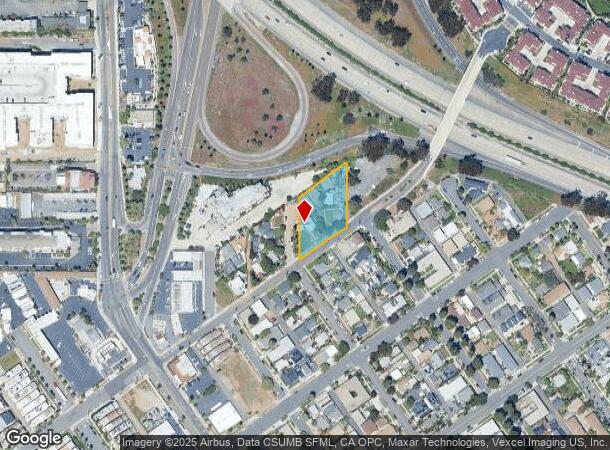  708 Neptune Way, Oceanside, CA Parcel Map