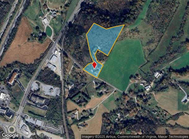  205 Humbert Rd, Troutville, VA Parcel Map