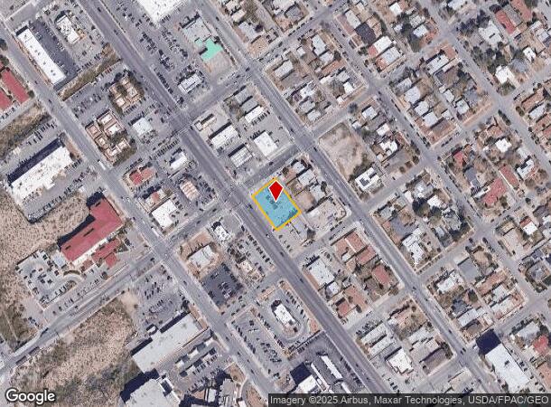  2112 N Mesa St, El Paso, TX Parcel Map