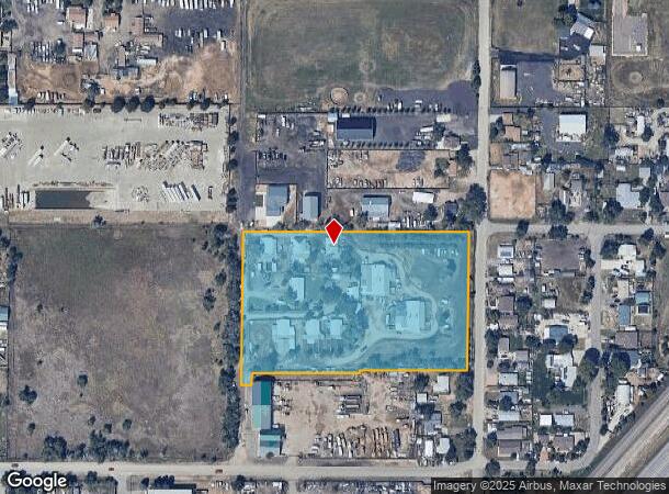 8690 Verbena St, Commerce City, CO Parcel Map