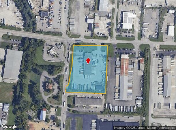  2751 E Crescentville Rd, Cincinnati, OH Parcel Map