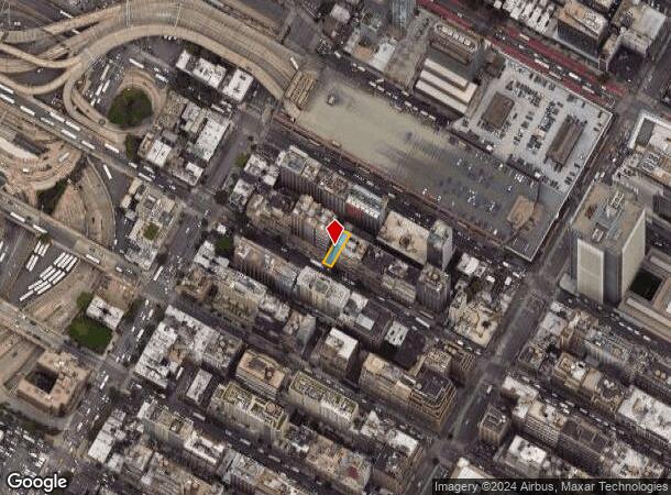  335 W 39Th St, New York, NY Parcel Map